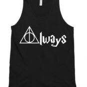 Always Deathly Hallows Unisex Tank Top