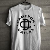 Alternative view of Cameron Dallas Black Unisex T Shirt