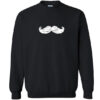 Mustache funny facial hair Unisex Sweatshirt