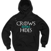 Crows Before House 2 Unisex Adult Hoodie