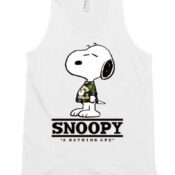 A BATHING APE x PEANUTS Unisex Tank Top