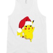 Christmas Pikachu Unisex Tank Top