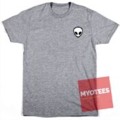 Alien Head Unisex T Shirt