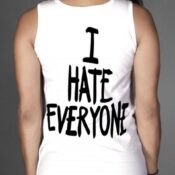 I Hate Everyone Tank Top