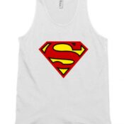 Superman Logos Unisex Tank Top