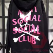 Anti Social Social Club Skull Unisex Adult Hoodie