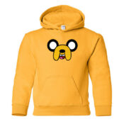 Adventure Time Jake Face Unisex Adult Hoodie