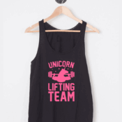Unicorn Lifting Team Unisex Tank Top