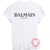 Balmain Paris White T shirt Unisex T Shirt | MY O TEES
