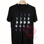 Best T shirt Moon Phases Unisex on Sale