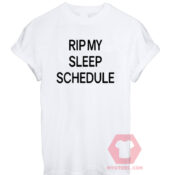 Best T shirt Rip My Sleep Schedule Unisex on Sale