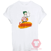 Simpson X Seinfeld White Unisex T Shirt