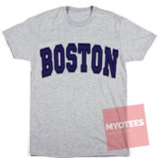 Best T shirt BOSTON Grey T-Shirt Unisex on Sale
