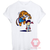 Best T shirt Tiger Pounced Unisex on Sale