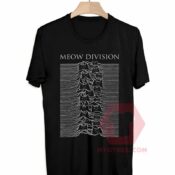Best T shirts Meow Division Unisex on Sale