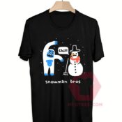 Best T shirts Snowman Bros Unisex on Sale