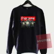 Cheap Custom Supreme Stranger Things Bikes Unisex Sweatshirt