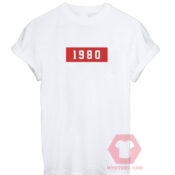 Cheap Custom Tees 1980 Year On Sale
