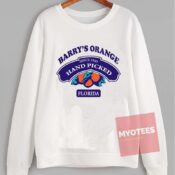 Cheap Custom Barry's Orange Florida Sweatshirt