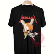 Cheap Custom Tees Skull Damage On Sale