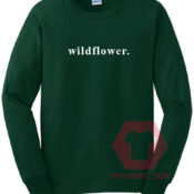 Cheap Custom Wild Flower Sweatshirt