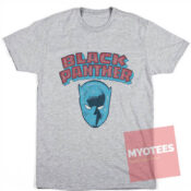 Cheap Custom Tees Black Panther Mask On Sale