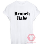 Cheap Custom Tees Brunch Babe On Sale