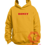 Cheap Custom Honey Yellow Hoodie On Sale