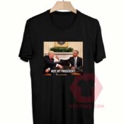 Cheap Custom Tees Obama Flips Off Trump On Sale