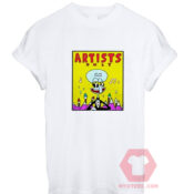 Cheap Custom Tees Artist Only Squidward On Sale