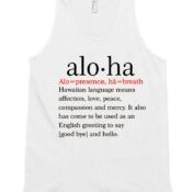 Aloha Definition Unisex Tank Top