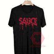 Cheap Custom Tees Sauce Rose On Sale