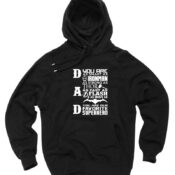 Affordable Custom Dad Favorite Super Hero Hoodie On Sale