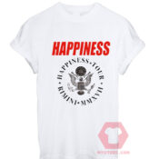 Affordable Custom Happiness Tour Rimini T-Shirt