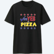 Vote For Pizza Parody Election Day T Shirt For Sale
