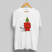 Christmas Snoopy Lights T Shirt For Sale