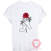 Cheap Custom Tees Aesthetic Rose For Sale