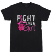 Cheap Custom Tees Fight Like A Girl For Sale