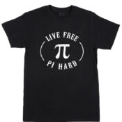 Cheap Custom Tees Live Free Pi Hard For Sale