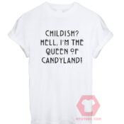 Cheap Custom Tees Queen of Candyland For Sale