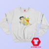 Betty Boop And Winnie Pooh Love Sweatshirt
