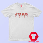 The Weekend After Hours Blood Drip T Shirt