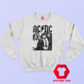 ACDC Rock Group Vintage Photo Sweatshirt