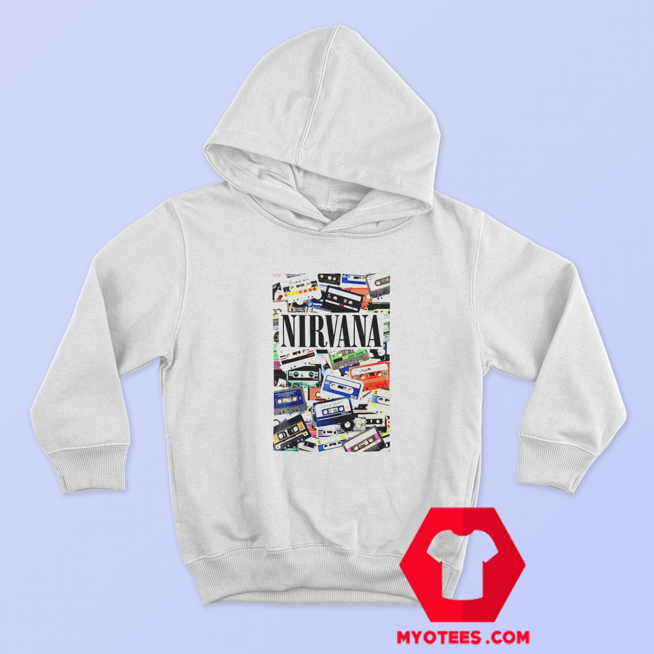 Vintage Nirvana Cassette Tape Unisex Hoodie