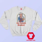 Ahoy Ice Cream Scooper Graphic Sweatshirt