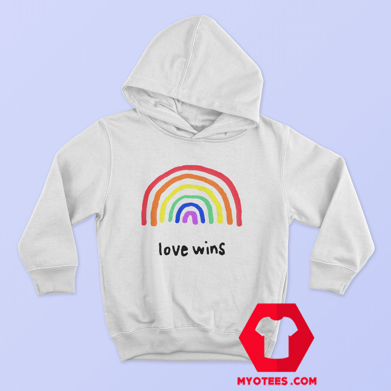 Love Wins LGBTQA PRIDE Unisex Hoodie