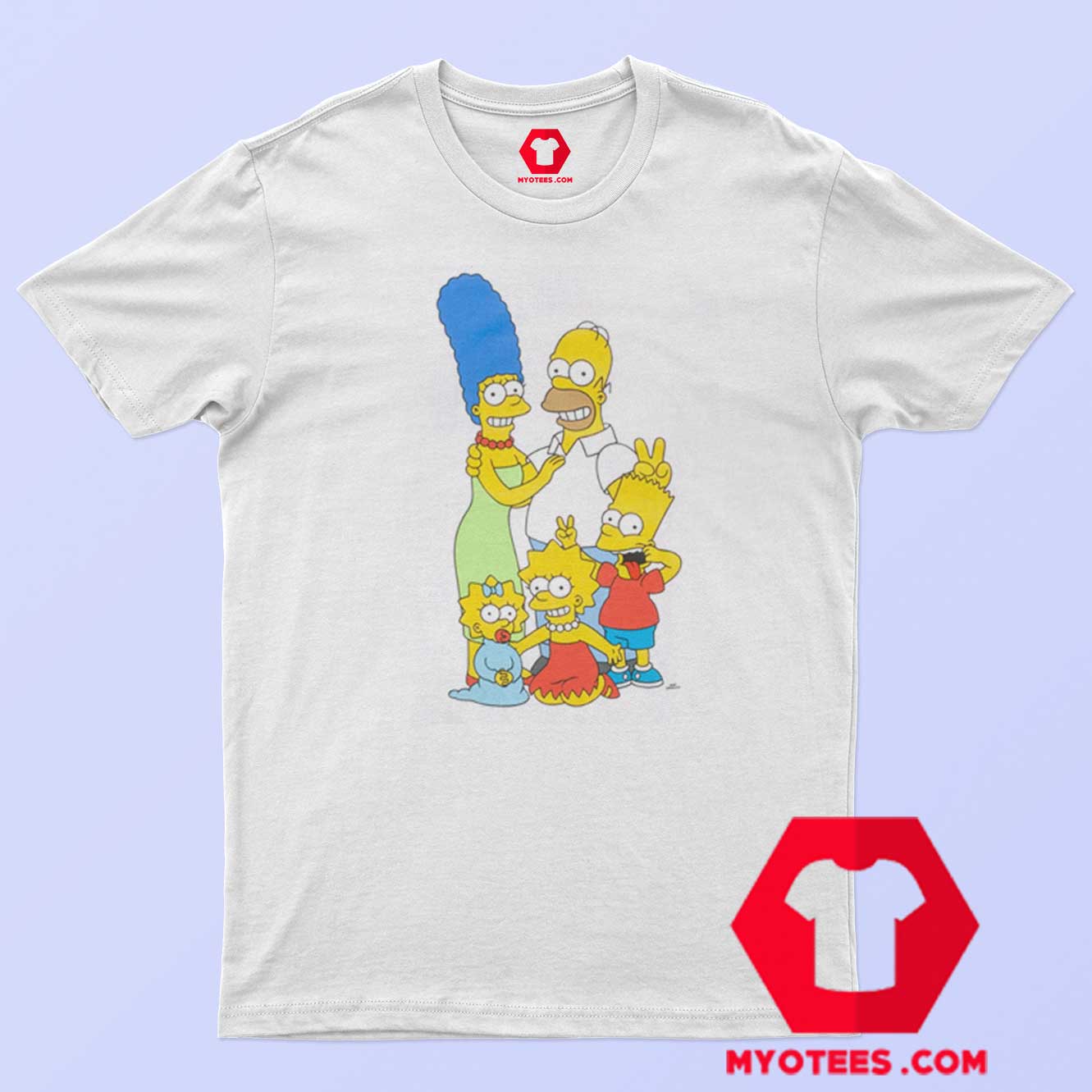 The Simpsons x Vans Family Custom T Shirt
