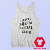 Anti Social Social Club X Bape Collab Graphic Tank Top