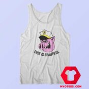 Best Vintage Pigs Is Beautiful Funny Tank Top