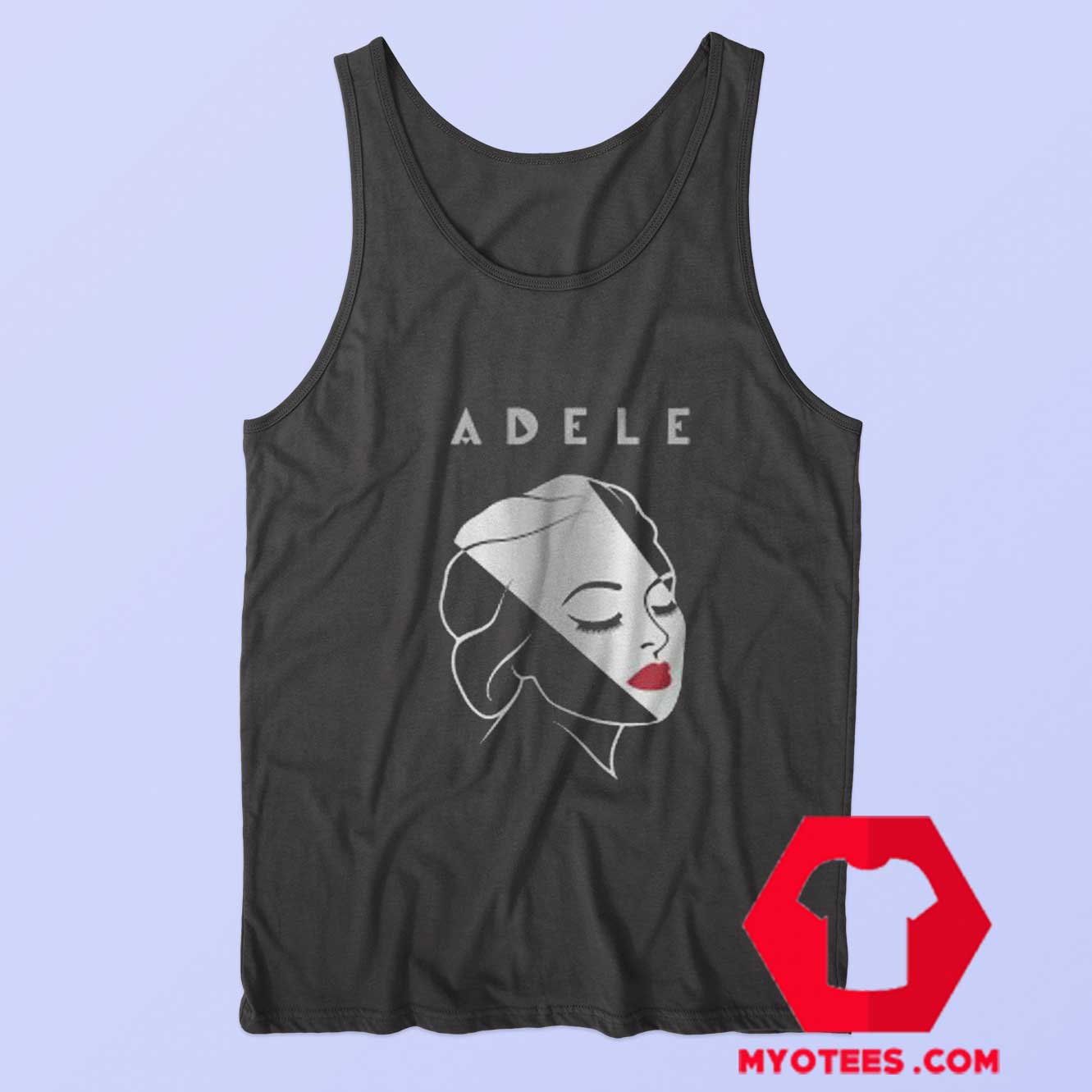 Adele Famous Singer Tour Logo Unisex Tank Top